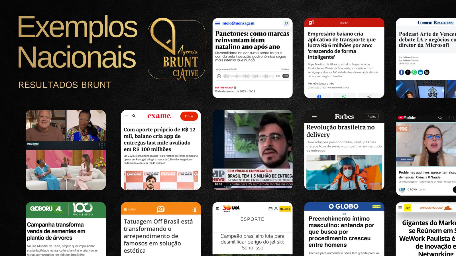 Agência Brunt CiAtive ASSESSORIA DE IMPRENSA